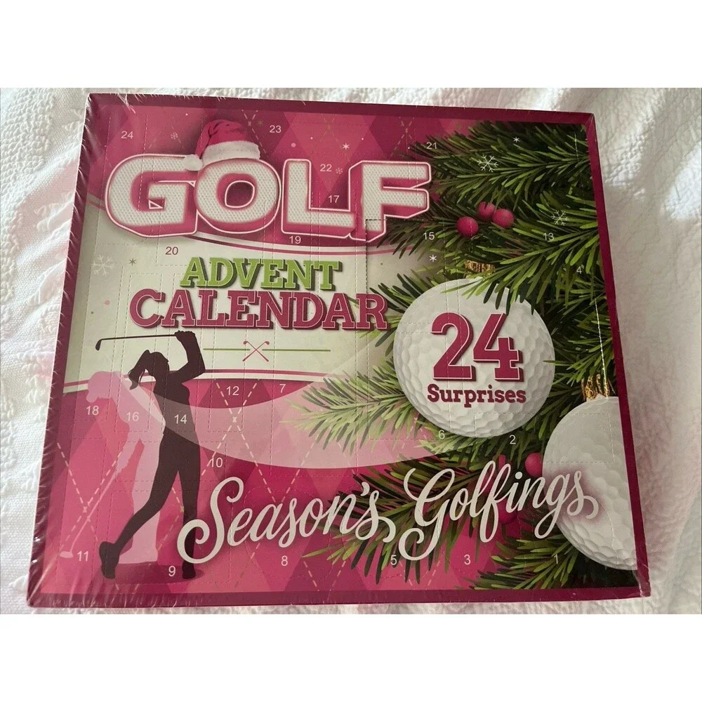 Golf Advent Calendar for Adult Women Teen Girls, Christmas Countdown